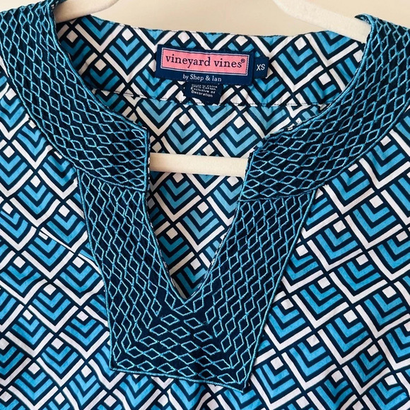 Vineyard Vines Island Block Tunic - Size XS - Picture 6 of 11